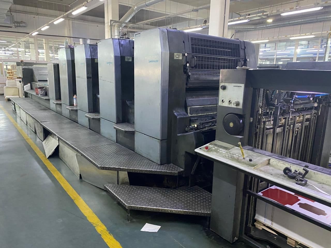 Heidelberg SM CD 102/4 + LX